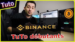 Binance Trading Bitcoin et Cryptos tuto débutants