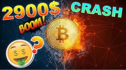 BITCOIN 2900$ CATASTROPHE !!!???