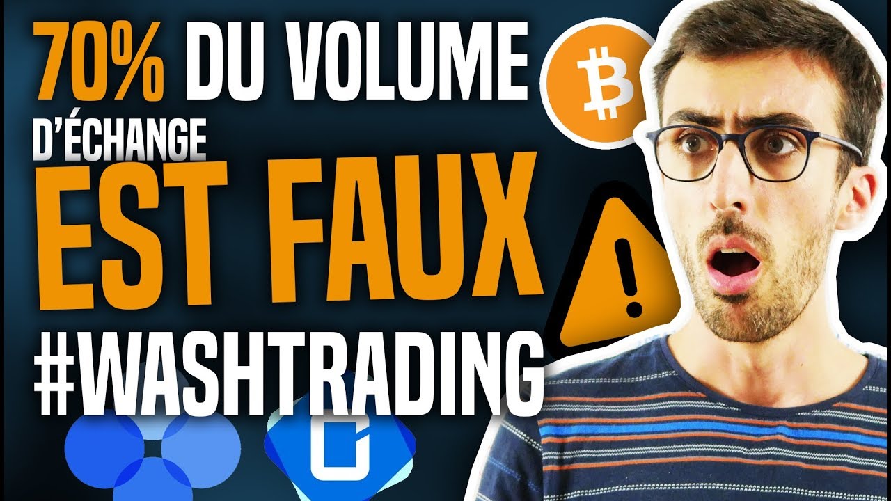 Bitcoin : 70% du volume d’échange est FAUX #washtrading