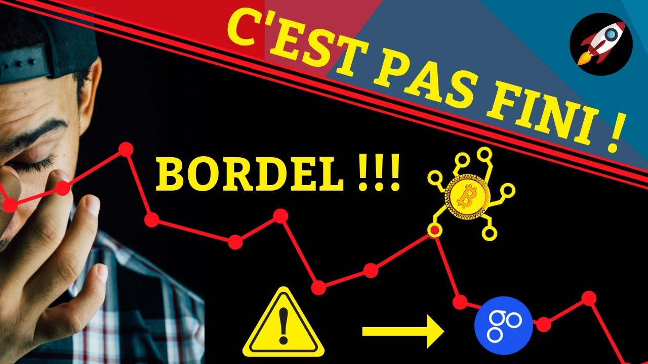 LE BITCOIN VA DESCENDRE ENCORE PLUS BAS ? (#crash btc)