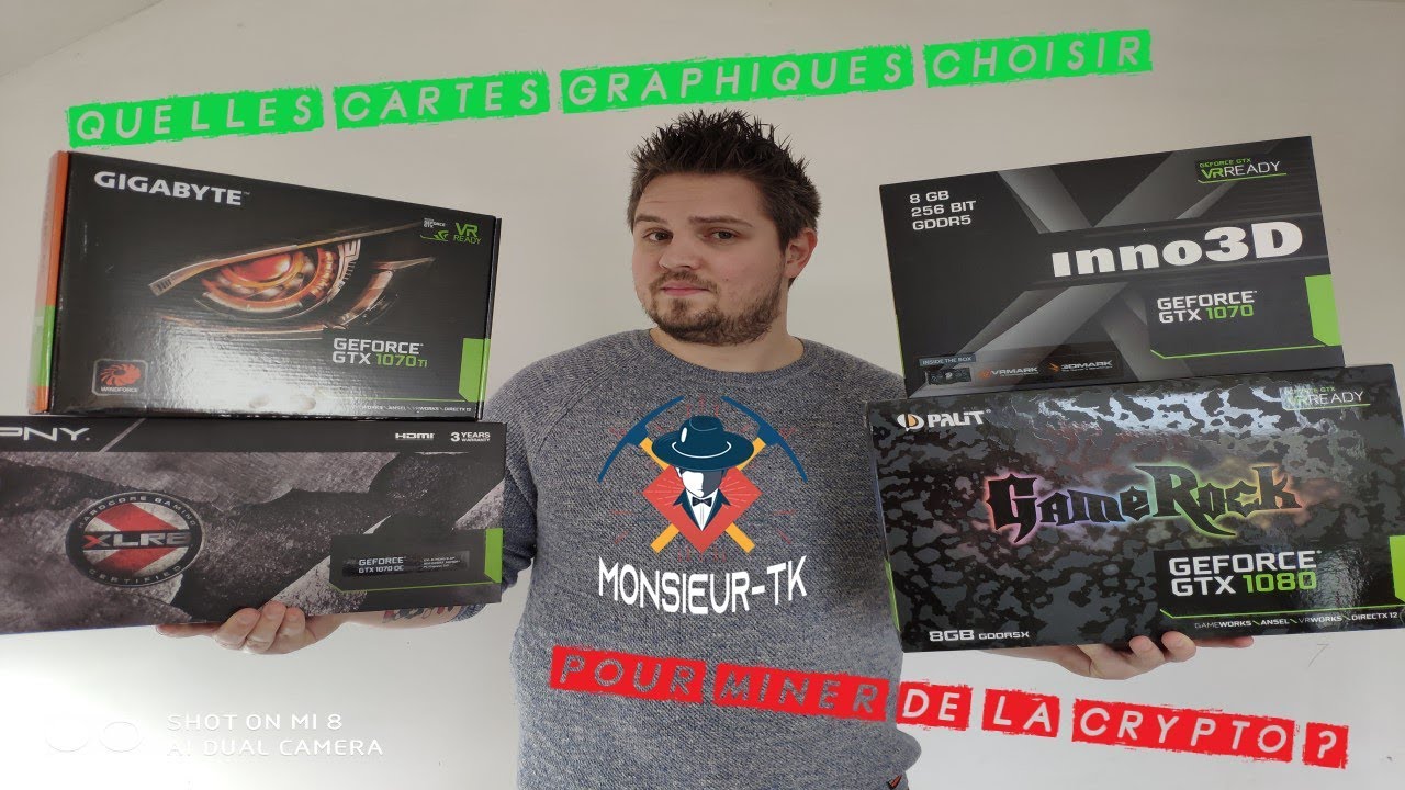 Quelles cartes graphiques choisir pour miner de la crypto monnaie ? (part1)