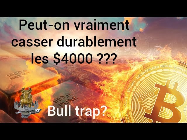 Épisode 45 : Le Bitcoin a-t-il assez de force pour casser les 4000$ ???