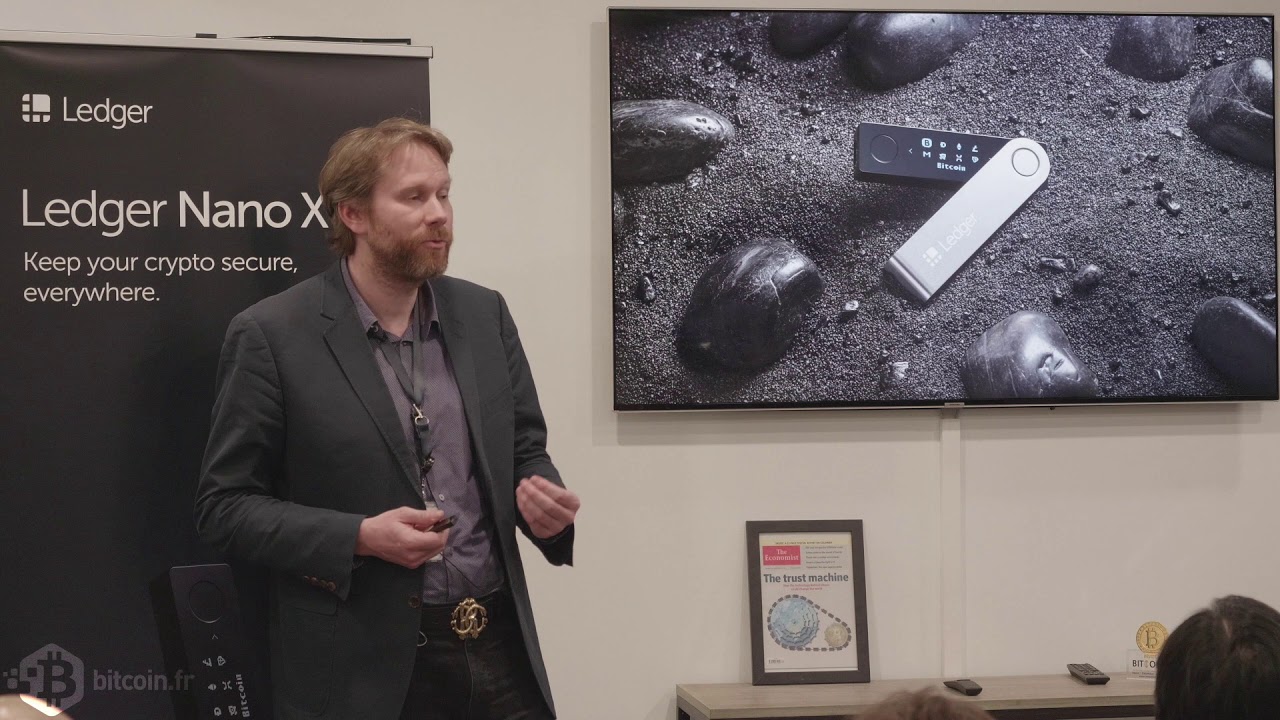 Eric Larchevêque présente le Ledger NanoX