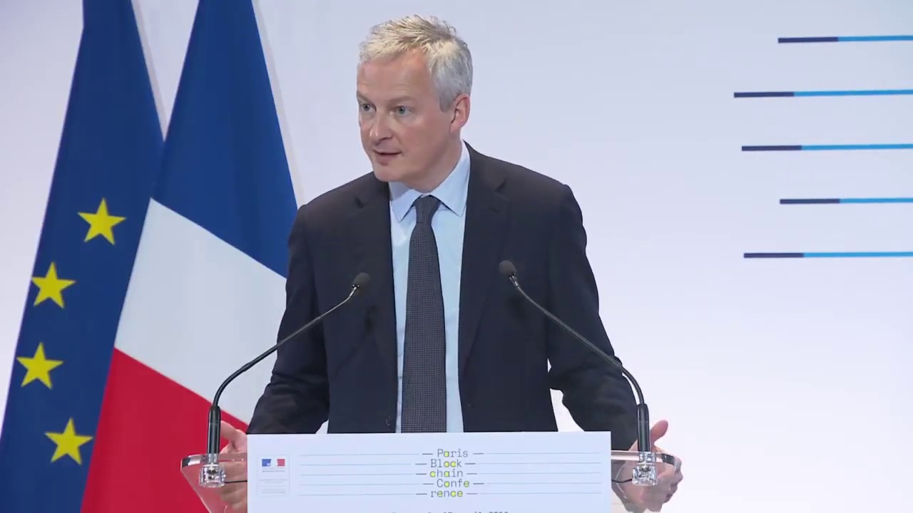 Bruno Le Maire – Paris Blockchain Conference 2019