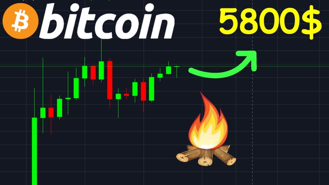 BITCOIN 5800$ POUSSÉE HAUSSIÈRE !? btc analyse technique crypto monnaie