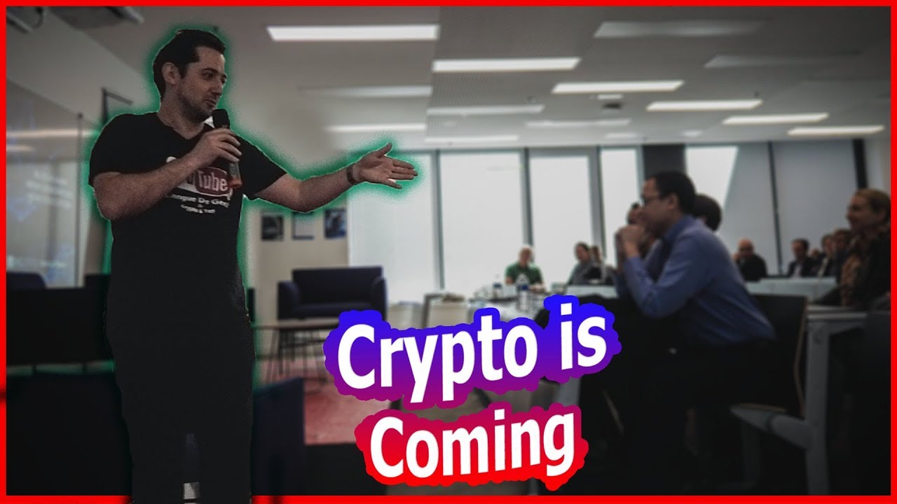 Crypto & Blockchain : Ne Ratez pas la Révolution  !  Conférence 15mn LangueDeGeek