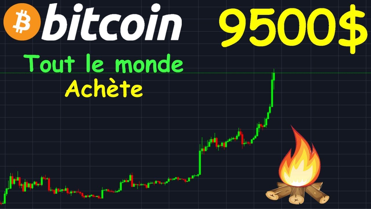 BITCOIN 9500$ EXPLOSION INATTENDUE ? btc analyse technique crypto monnaie