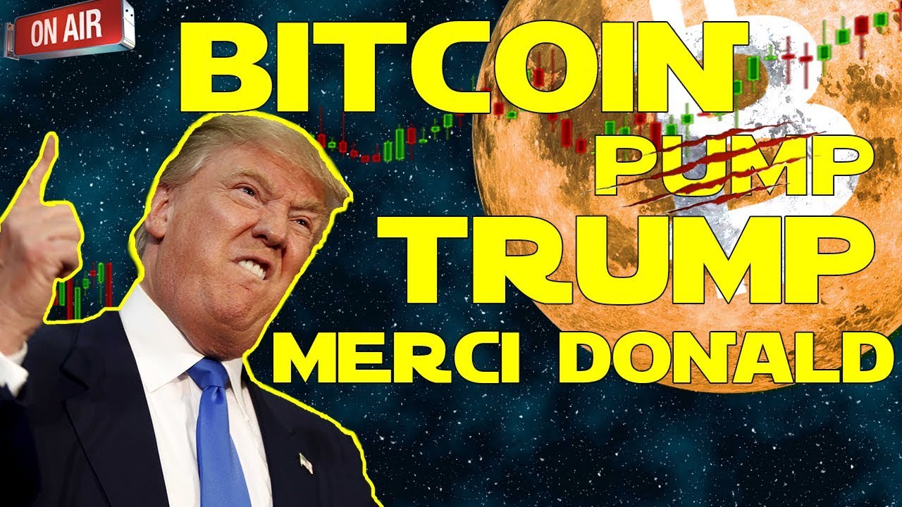 DONALD TRUMP TWEET SUR LE BITCOIN ! PUMP 13K$ OU DUMP 9K$??