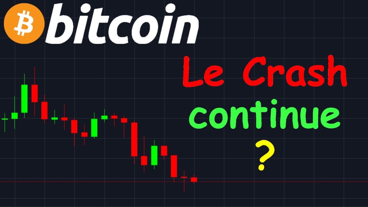 BITCOIN CRASH DÉJÀ OU VA REMONTER !? btc analyse technique crypto monnaie