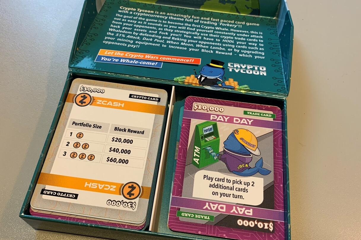crypto collectible card game