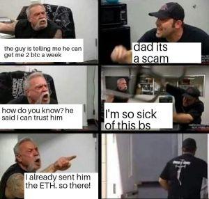 American Chopper - Style family argument to deter them from making bad investments