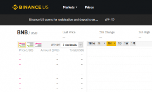 Binance.US Officially Adds Binance Coin to Their Markets 103