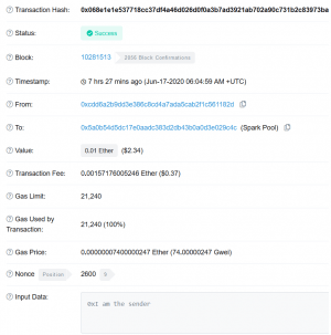 Sender of USD 5.3 Million ETH Transactions Reportedly Revealed 102