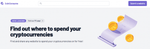 Les marchands sont invités à soumettre leur site s'ils acceptent les cryptomonnaies