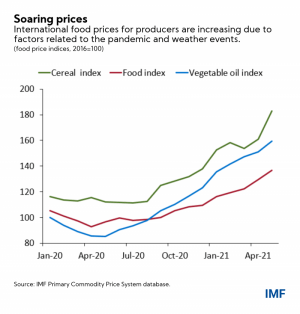 Inflation Watch: Four Facts about Soaring Food Prices 105