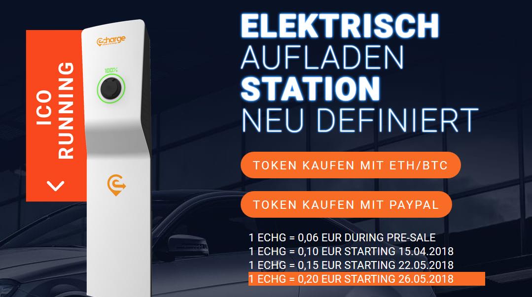 eCharge handelt mit grünem Strom, während Ihr Auto lädt 0001