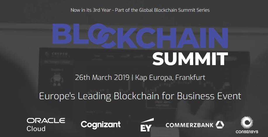 Blockchain Summit Frankfurt