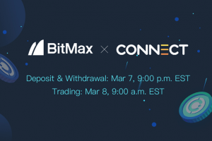 Connect Financial to List CNFI Tokens with BitMax