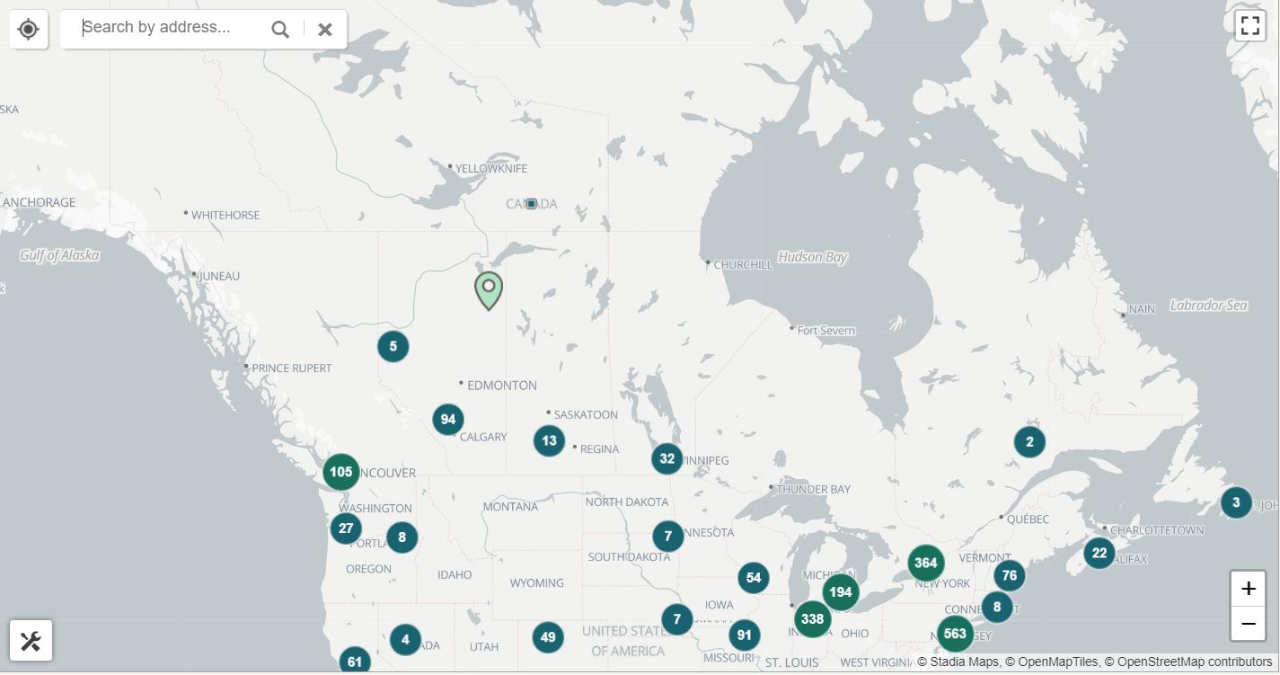 bitcoin locator canada