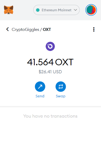 how to send tokens out of metamask wallet