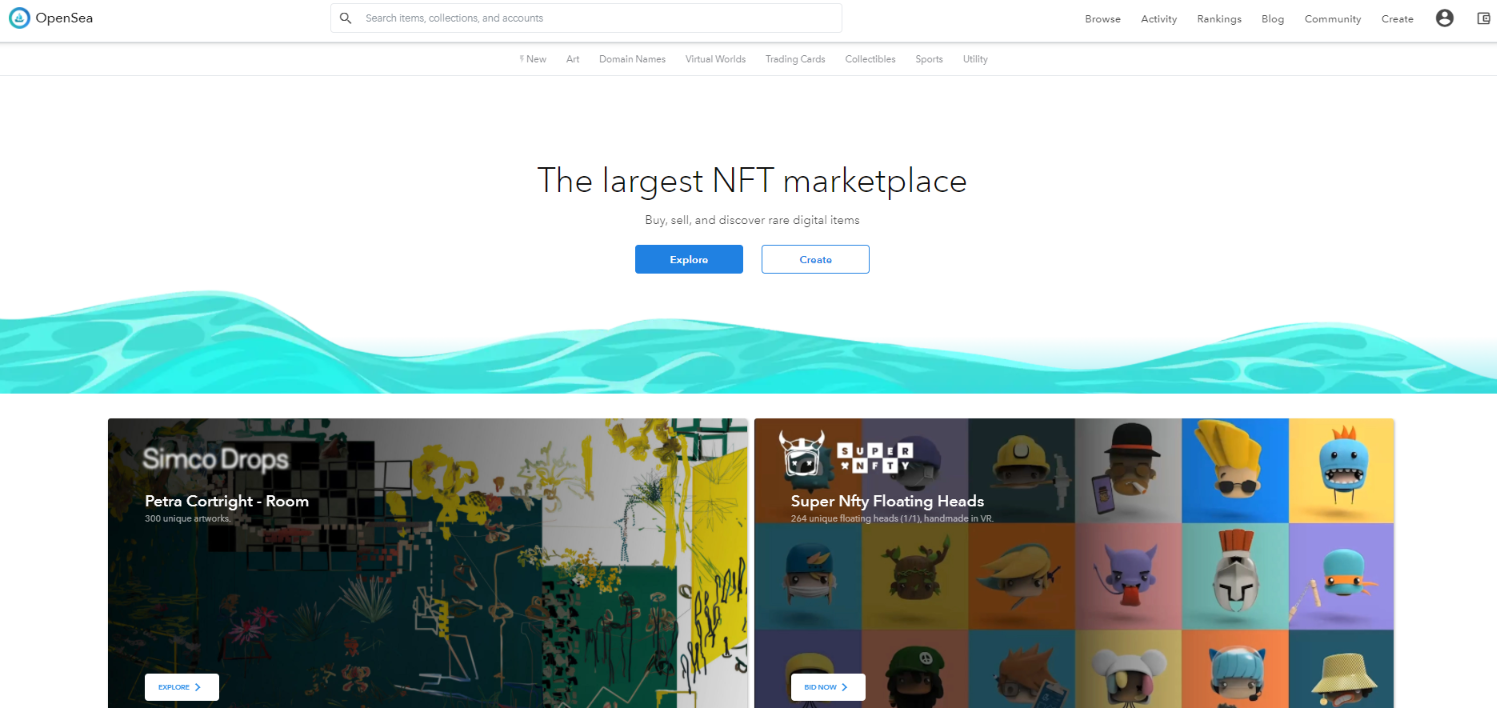 How to Find, Buy, and Sell NFTs on OpenSea (2021)