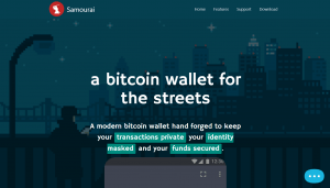 Samourai wallet