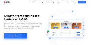 Social trading crypto Naga