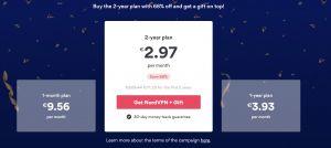 Nord VPN pricing