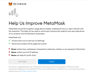 help to improve metamask