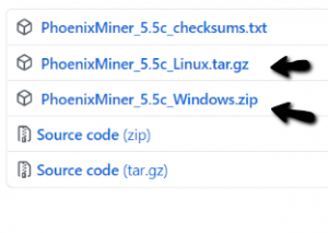 phonenix miner setup