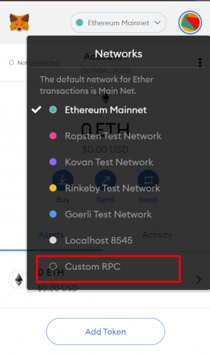 connect metamask to binance smart chain