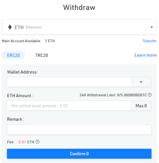how to withdraw from etherdelta to metamask