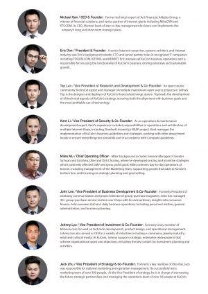 L’équipe de direction de Kucoin