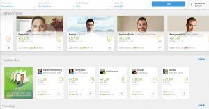 eToro review social trading