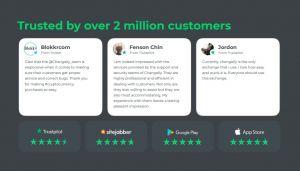 Changelly customer reviews