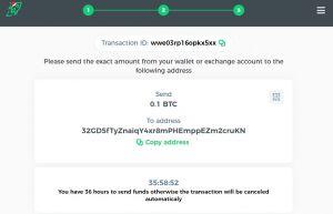 Changelly transaction