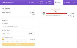 LocalCryptos wallet