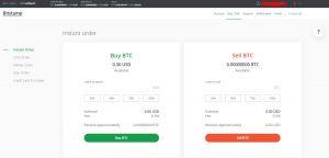 bitstamp instant vs market order