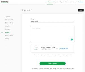 Bitstamp customer support review