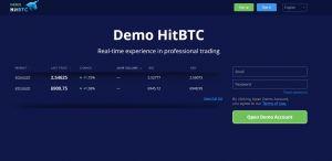 HitBTC review demo account