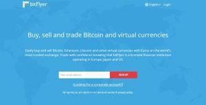 bitFlyer review homepage
