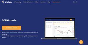 Bitzlato review demo account