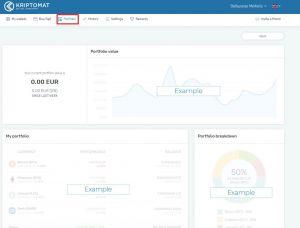 Kriptomat review portfolio