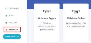 Netcoins withdrawal