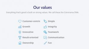 Coinmama review values