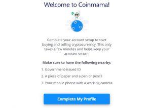 Coinmama review verification
