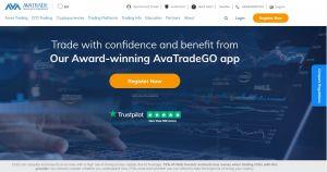 Avatrade review homepage