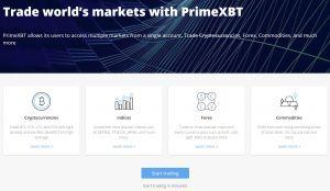 PrimeXBT assets