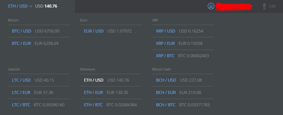 currencies available on bitstamp