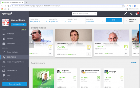 Our social trading mobile app etorohttps www.etoro.com trading platforms mobile